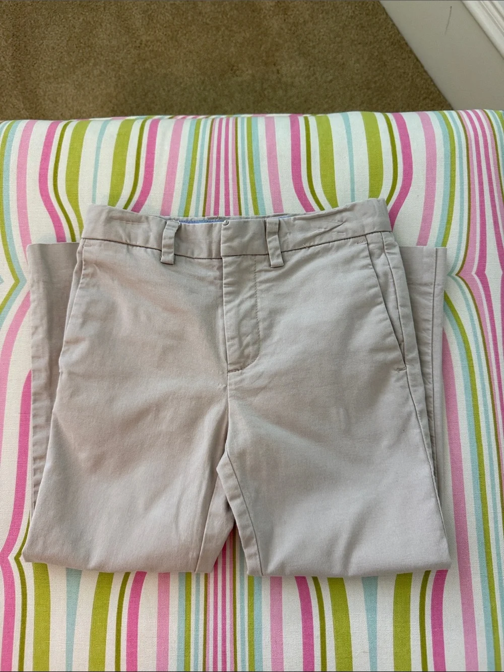 Boys Crewcuts Thompson size 4 khaki pants